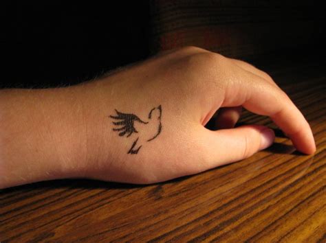 Simple A Meaningful Word Bird Tattoo Foot Simple Bird Tattoo Small