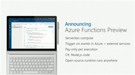 Microsoft Announces General Availability Of Azure Functions Mspoweruser
