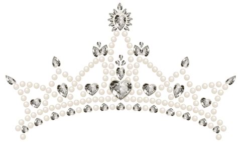 Tiara with hearts transparent clip art image - WikiClipArt 6 crown drawing (png transparent).
