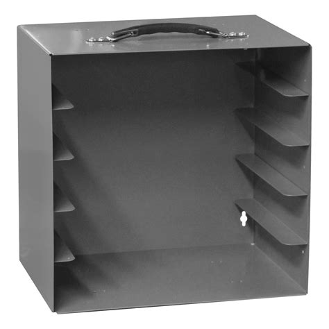 Rack For Large Plastic Compartment Boxes Durham Manufacturing