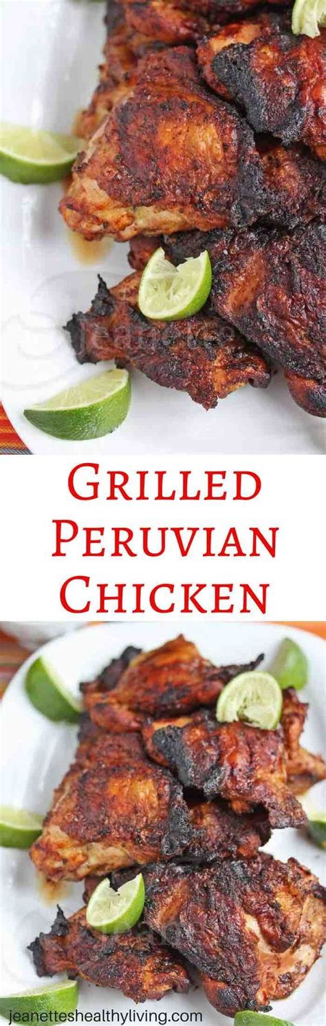 Peruvian chicken skewers (anticuchos de pollo). Smoked Grilled Peruvian Chicken | Recipe (With images ...