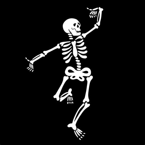 Dancing Skeleton Vector Illustration 3435470 Vector Art At Vecteezy