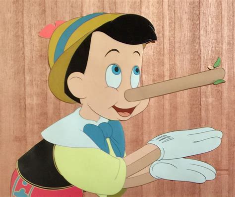 Animation Collection Original Production Animation Cel Of Pinocchio