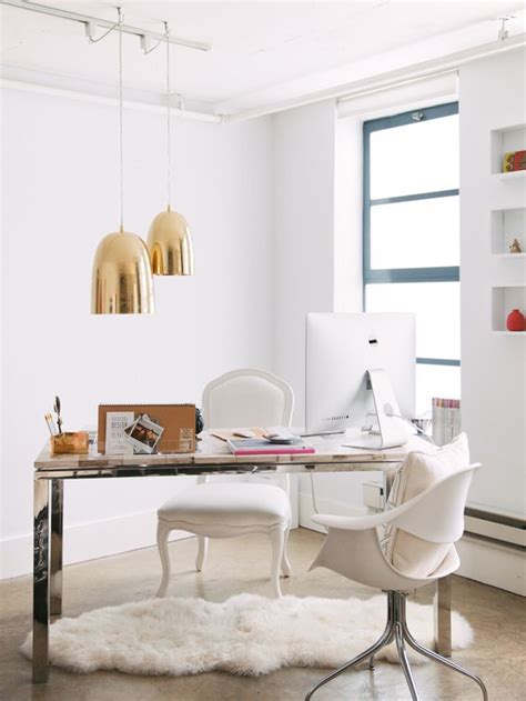 Find a range of home d̩cor products at low prices from target. White + gold home office - Daily Dream Decor
