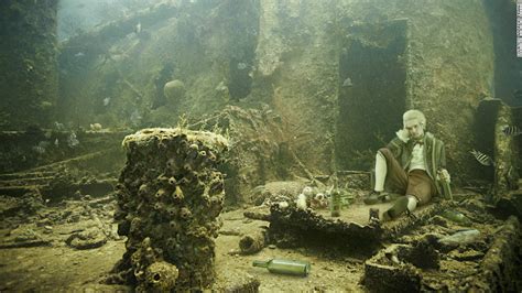 Ghostly Underwater Art Gallery Breathes New Life To Sunken Ship