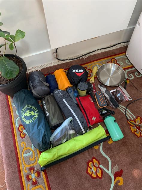 Here's my gear (not including clothes) for a 4 day canoe trip in ...