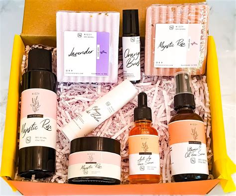 NATURAL SKINCARE GIFT Box For Women Anti Aging Skin Care Gift Etsy