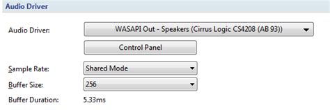 This includes wasapi (windows audio session api), a brand new api for capturing and rendering audio. WASAPI Shared Mode Available - Cantabile - Cantabile Community