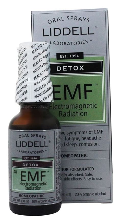 Liddell Laboratories Detox Emf Electromagnetic Radiation Homeopathic