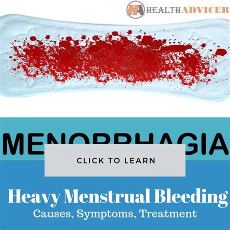 Menorrhagia Heavy Menstrual Bleeding Causes Symptoms Treatment