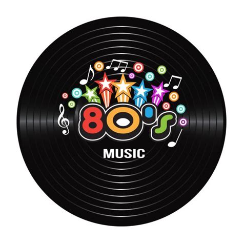80s Party Illustration Logo Stock Vector Image By ©deskcube 60299263