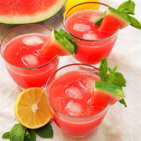 Watermelon Lemonade Carolines Cooking