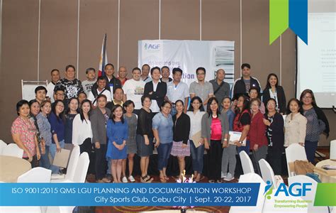 Iso 90012015 Qms Planning And Documentation Workshop Gallery Agf