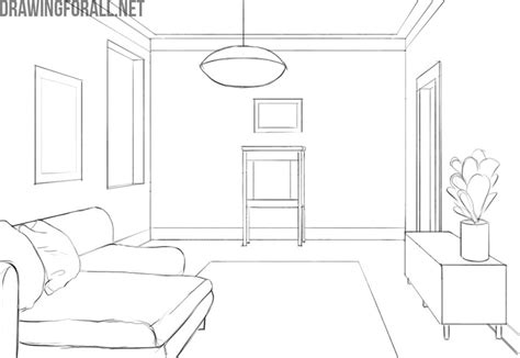 How To Draw An Interior