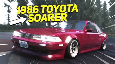 Toyota Soarer Touge Drifting Uphill On Iri Pass Assetto Corsa