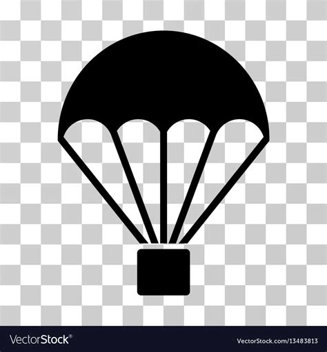 Parachute Icon Royalty Free Vector Image Vectorstock