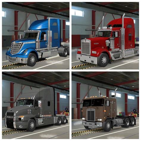 American Trucks For Ets2 Factory V10 138 Mod Euro Truck Simulator 2