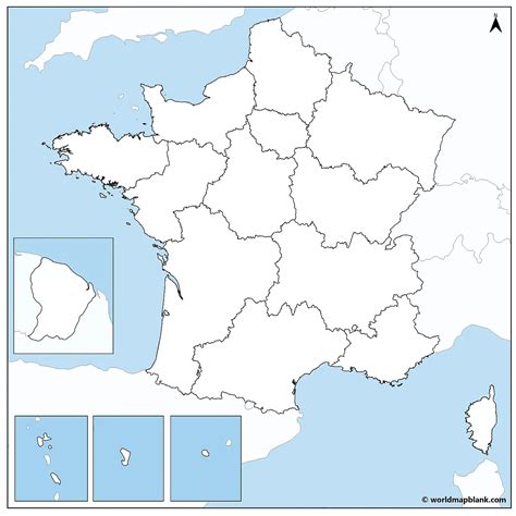 Political Map Of France Outline Secretmuseum