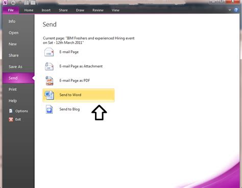 Copy Onenote Pages To Microsoft Word ~ Microsoft Office Support