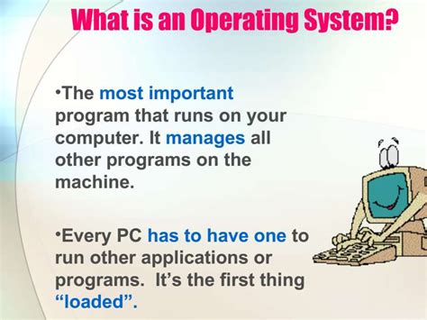 What Is The Operating System презентация онлайн