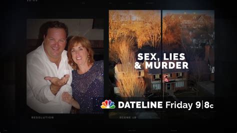 Dateline Friday Sneak Peek Sex Lies And Murder