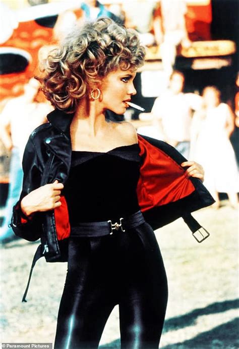 Olivia Newton Johns Iconic Leather Outfit From Grease Sells For Over