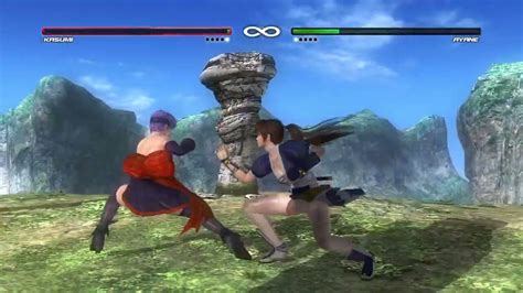 Dead Or Alive 5 Last Round Kasumi Vs Ayane Youtube