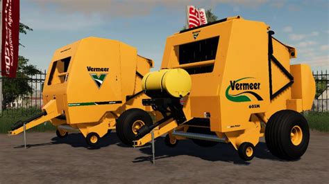 Vermeer 605m605n Fs19 Mod Mod For Farming Simulator 19 Ls Portal
