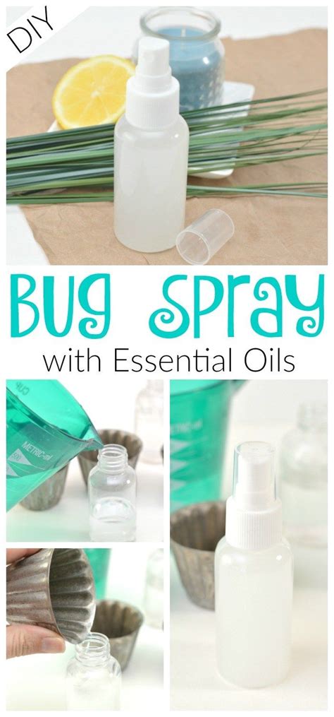 Diy Bug Spray With Essential Oils Recipe Diy Bug Spray Bug Spray