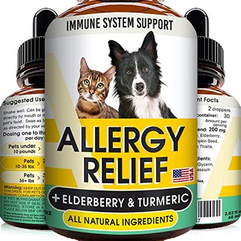Goodgrowlies Allergy Relief Drops For Cats And Dogs Non Gmo W