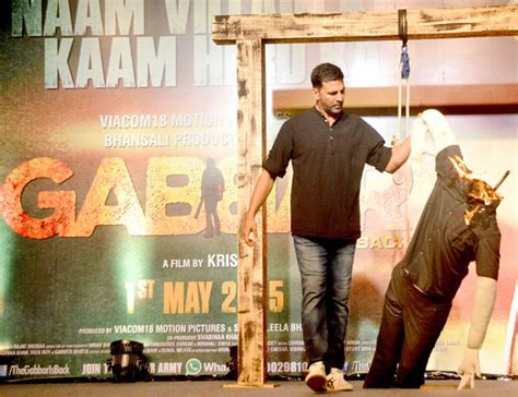 Akshay Kumar Sets Alight Corruption At The Launch Of Gabbar Is Back