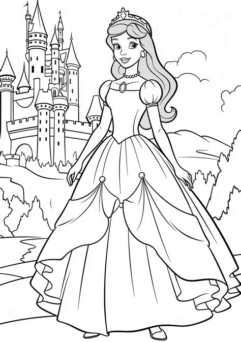 Coloring Pages For Girls Printable Art Cute Designs Fun Colors