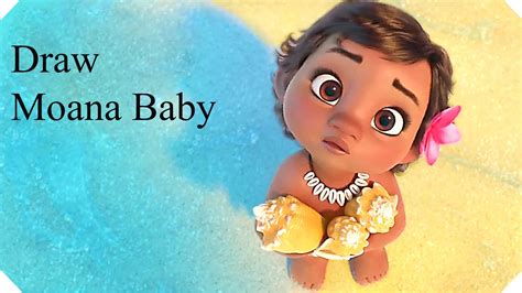 Draw a big triangle under head as a guide for moana's torso by first drawing a horizontal. Baby Moana Sketch at PaintingValley.com | Explore ...