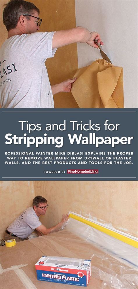How to remove wallpaper the easy way: Professional painter Mike DiBlasi explains the proper way ...