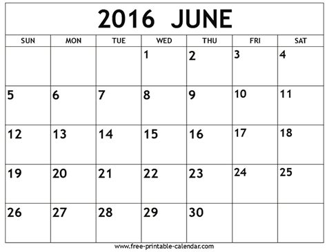 On the 24th week of 2021 (using us standard week number calculation). June 2016 Calendar | Fotolip.com Rich image and wallpaper
