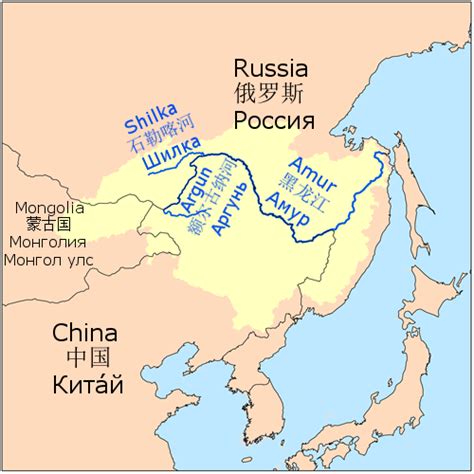 Yenisei River Map