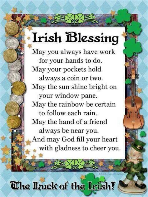 Irish Blessing The Luck Of The Irish Pictures Photos And Images For