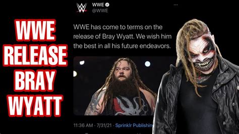 Wwe Announces Release Of Bray Wyatt Latest High Profile Star Dropped Hot Sex Picture