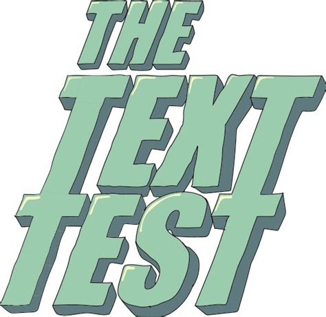 The Text Test