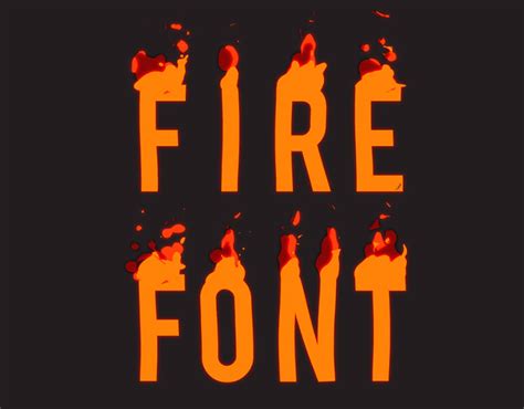 You can download it for free here. Fire Font - Free Animated typeface - After Effects on Behance