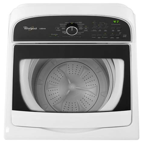Whirlpool Cabrio 38 Cu Ft High Efficiency Top Load Washer White