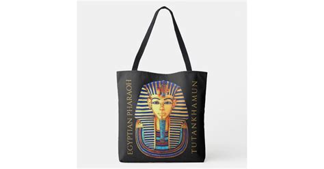 King Tutankhamun Ancient Egyptian Pharaoh Tote Bag Zazzle