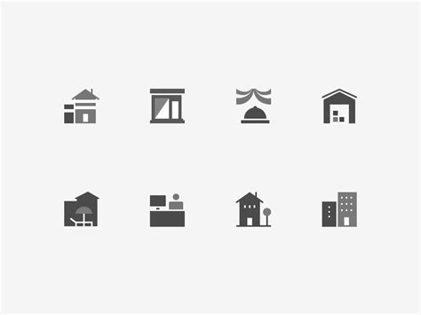 Property Type Icons By Atal Kumar Pandey On Dribbble