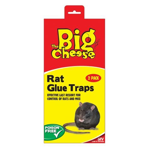 The Big Cheese Rat Glue Trap Twin Pack At Burnhills