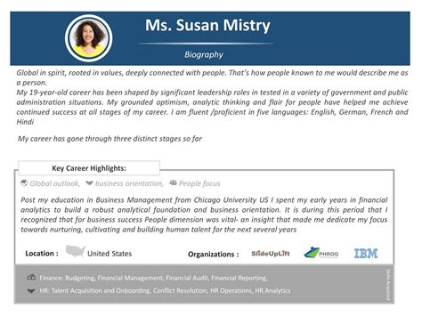 Biography Powerpoint Template Resume Powerpoint Templates Intended