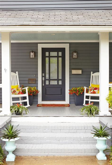 12 Stylish Ideas To Make The Most Of A Small Front Porch Curb Appeal