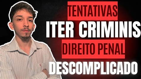 Iter Criminis Descomplicado Direito Penal Carreiras Policiais Aula Youtube