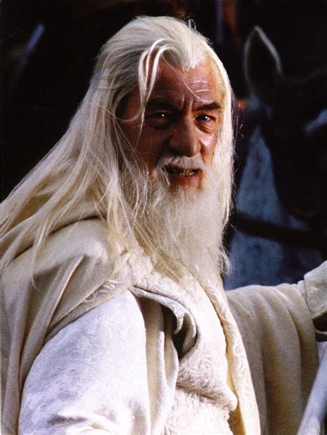 Ian Mckellan As Gandalf The White Lord Of The Rings Gandalf The