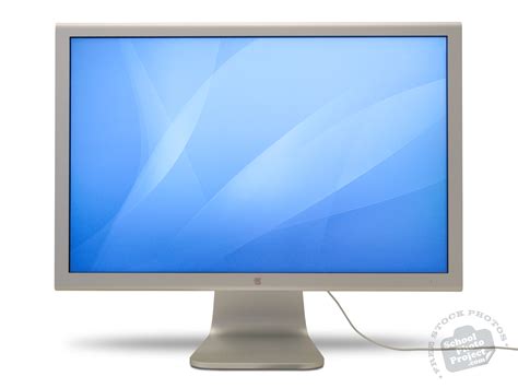 A monitor is a display device like a tv screen, that interprets and displays the graphical output signal from your computer's graphics card and displays it on the screen. Computer Monitor, FREE Stock Photo, Image, Picture: Apple ...