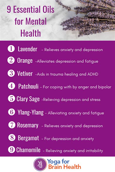 Essential Oils For Mental Health Yoga For Brain Health